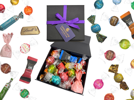 Lindt Chocolate | Pick Your Own | Black Gift Box