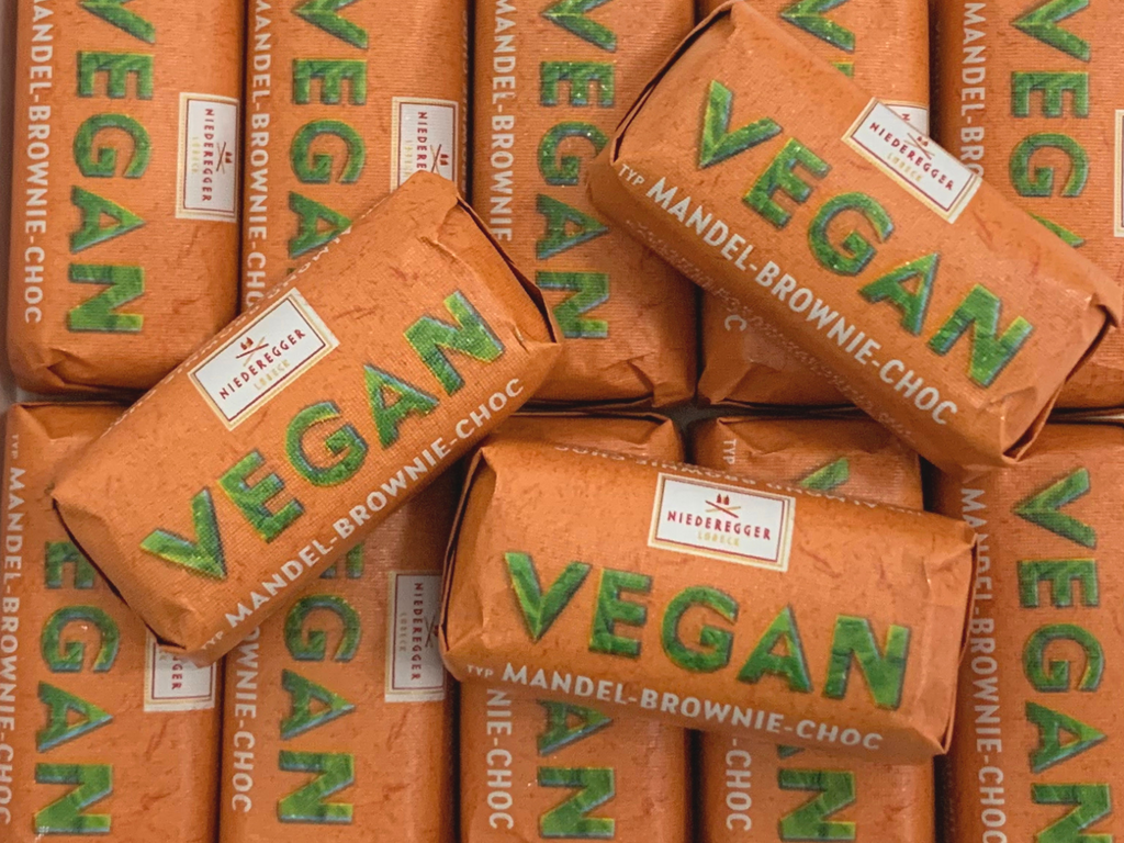 Niederegger VEGAN Almond Brownie Milk Chocolate (12g) Chocolate Emporium
