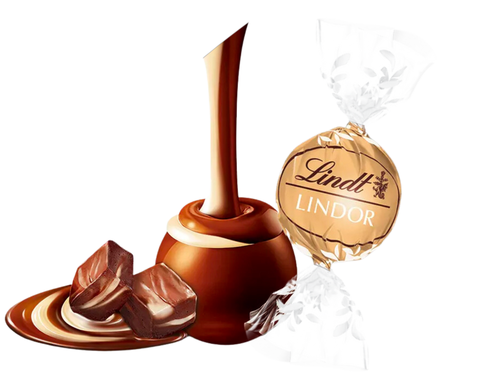 Fudge Swirl Milk Chocolate Lindt Lindor Chocolate Emporium