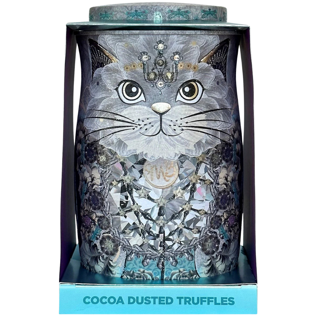 Monty Bojangles Diamond Empress Cat Tin (200g) 4 Truffle Varieties