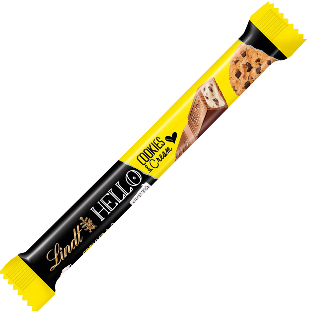 Lindt Hello Cookies & Cream Milk Chocolate Stick (39g) Chocolate Emporium