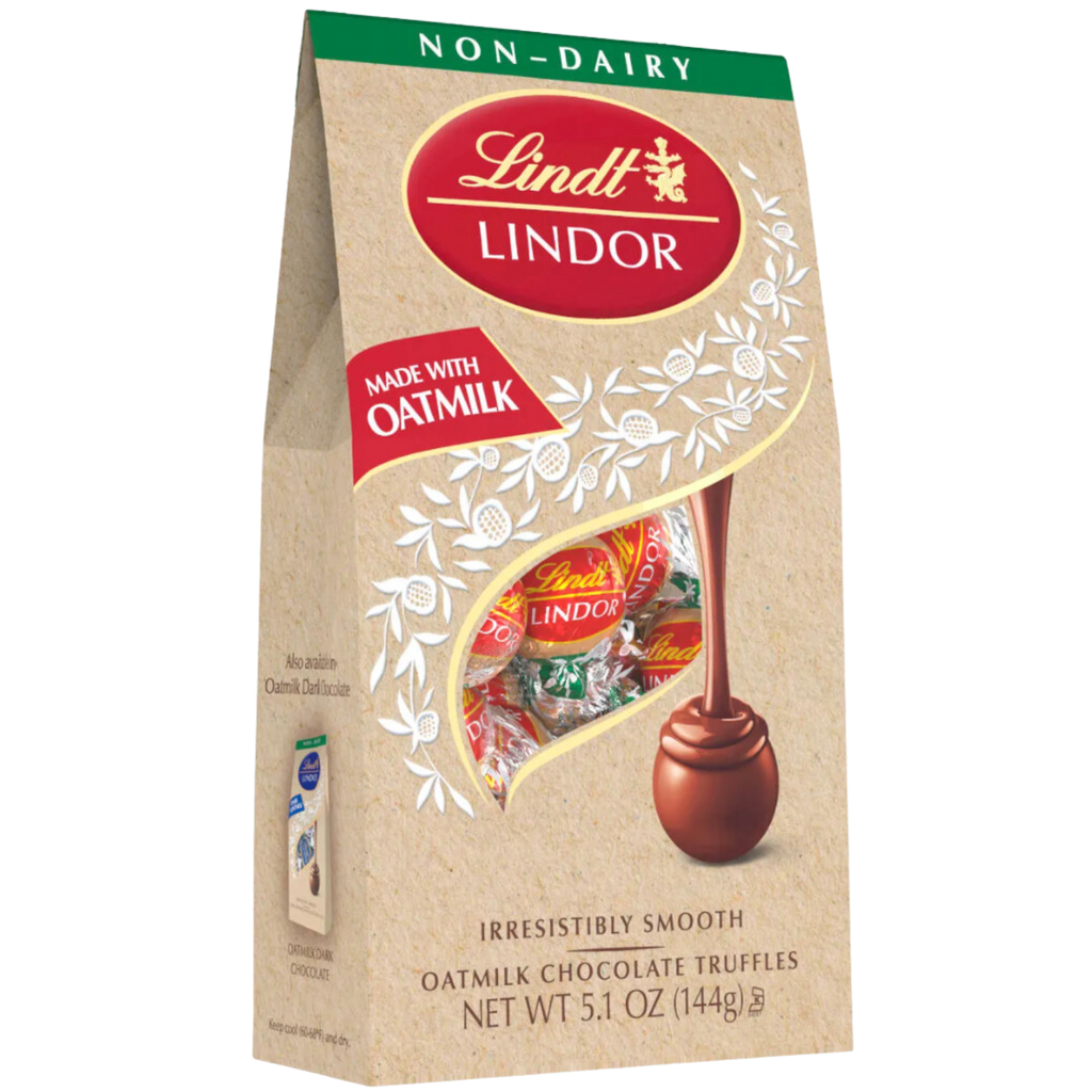 Lindt Lindor Non Dairy Vegan Milk Chocolate 144g Bag Chocolate Emporium