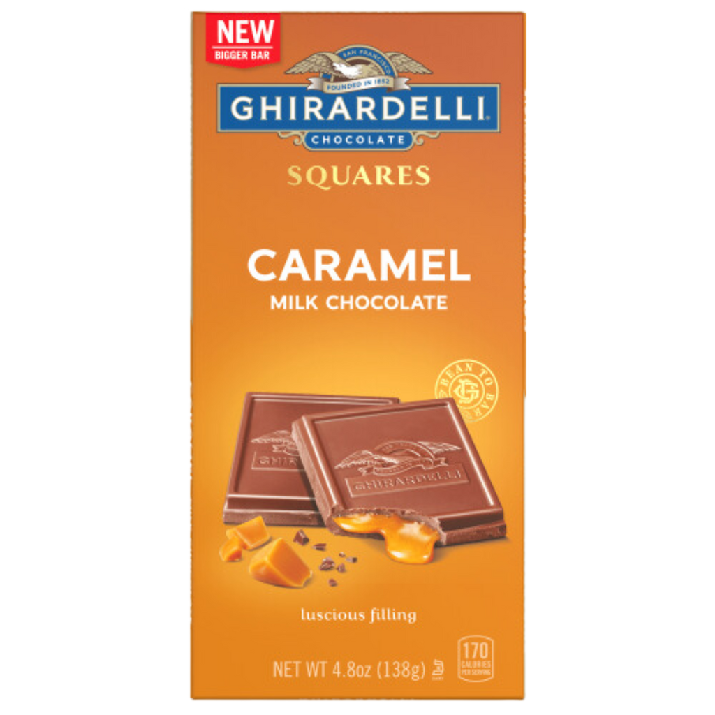Ghirardelli Caramel Milk Chocolate Bar 138g Chocolate Emporium