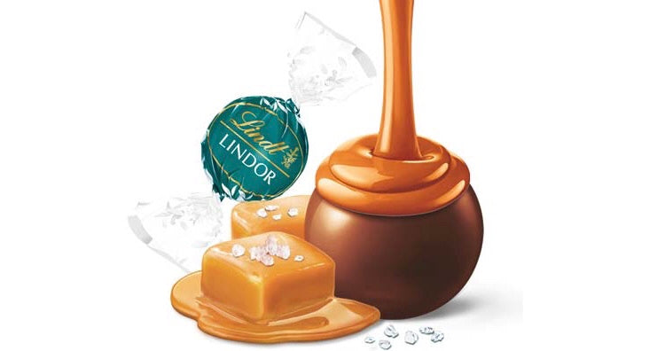 WE’RE CELEBRATING LINDT LINDOR CARAMEL WITH A NEW SALTED MILK CHOCOLATE FLAVOUR