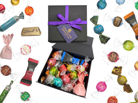 Lindt Chocolate | Pick Your Own | Black Gift Box