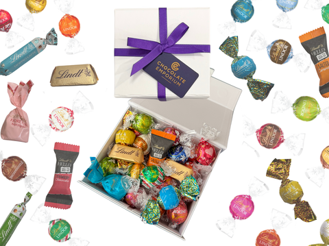 Lindt Chocolate | Pick Your Own | White Gift Box