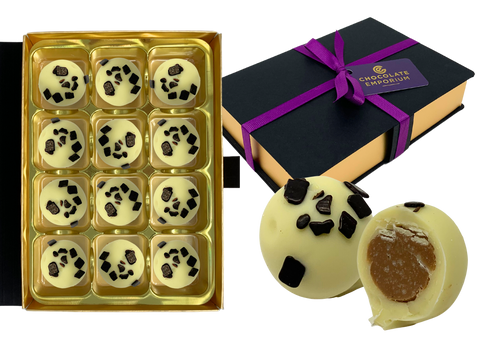 Tiramisu White Chocolate Truffle Gift Box