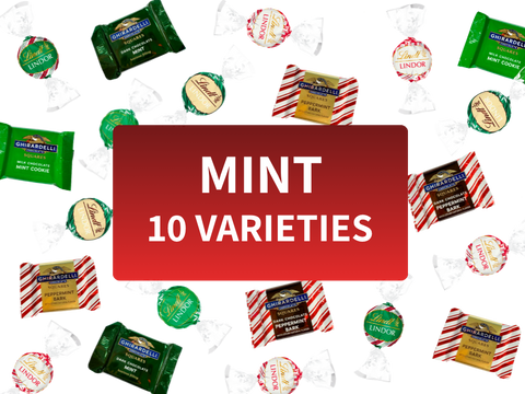 Christmas Mint Chocolate Collection Gift Box | 10 varieties