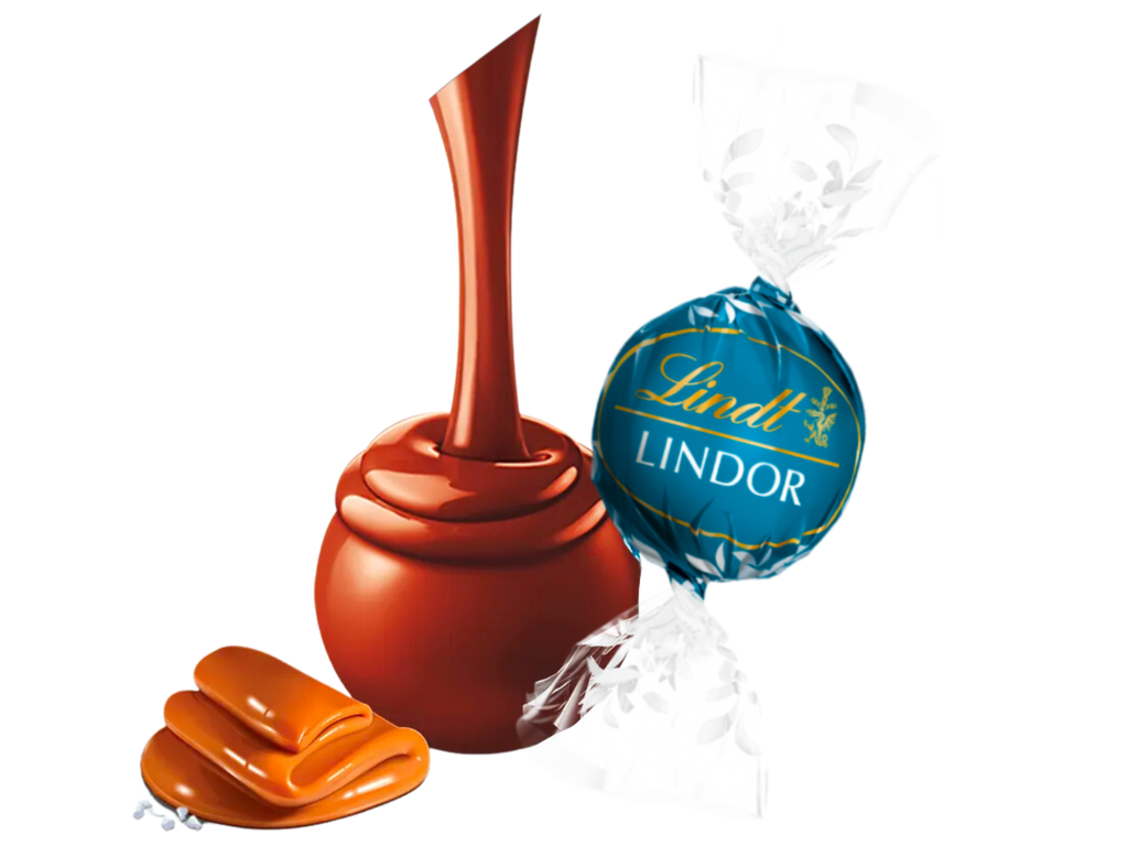 Salted Caramel Milk Chocolate Lindt Lindor Chocolate Emporium