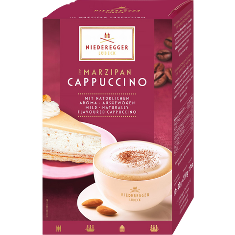 Niederegger | Marzipan Cappuccino Coffee | 10 Sachets