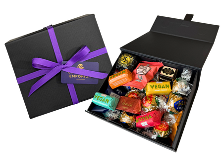 Vegan Chocolate | Pick Your Own | Black Gift Box