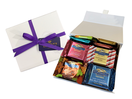 Ghirardelli Squares | Pick Your Own | White Gift Box