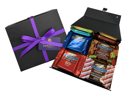 Ghirardelli Squares | Pick Your Own | Black Gift Box