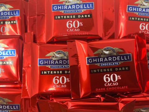 Ghirardelli Intense 60% Dark Chocolate Square