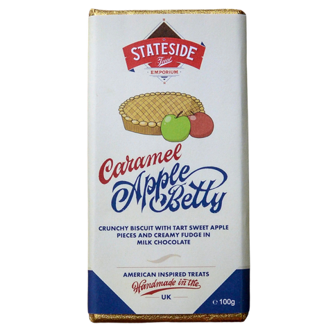 Stateside | Caramel Apple Betty Milk Chocolate Bar | 90g