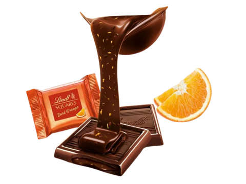 Lindt | Orange Dark Chocolate Squares