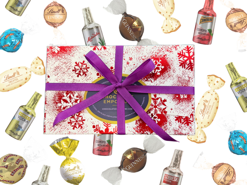 Christmas Boozy Chocolate Collection Gift Box | 10 varieties