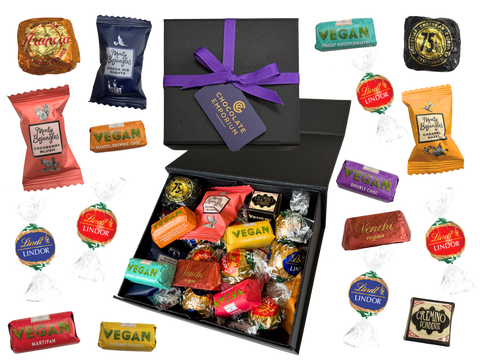 Vegan Chocolate | Pick Your Own | Black Gift Box