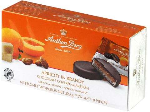 Anthon Berg Apricot in Brandy Chocolate Marzipan | 220g