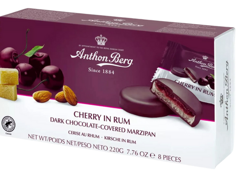 Anthon Berg Cherry in Rum Chocolate Marzipan | 220g