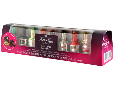 Anthon Berg Cocktail Liqueurs Gift Box | 16 pieces | 250g | BB July 25