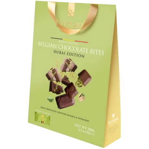 Bostani | Dubai Belgian Milk Chocolate Bites | 500g Bag