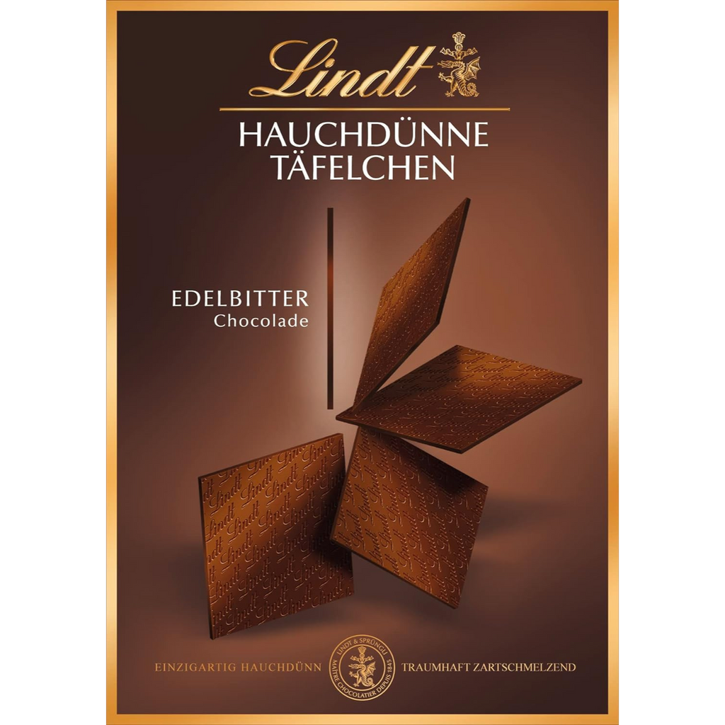 Lindt Thins Dark Chocolates 125g BB End August 24 Chocolate