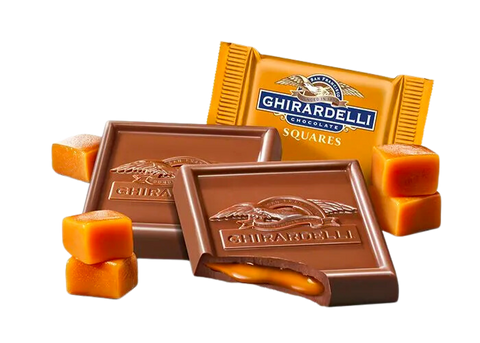 Damaged Caramel Ghirardelli Squares (10)