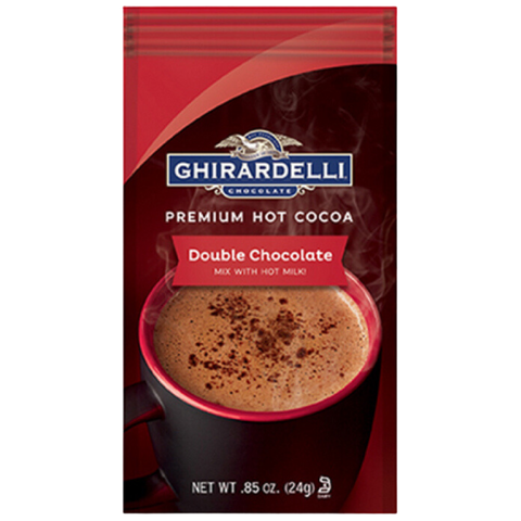 Ghirardelli Double Chocolate Hot Cocoa Sachet (0.85oz)