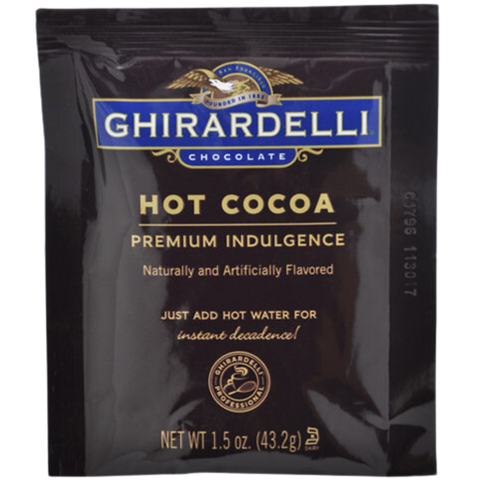 Ghirardelli Premium Indulgence Hot Cocoa Box of 15 (1.5oz each)