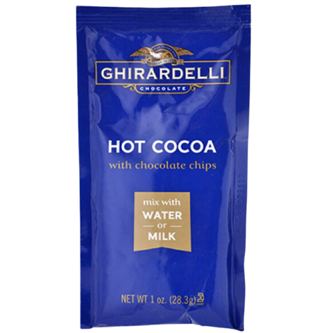 Ghirardelli Hot Cocoa & Chocolate Chips Sachet (1oz)