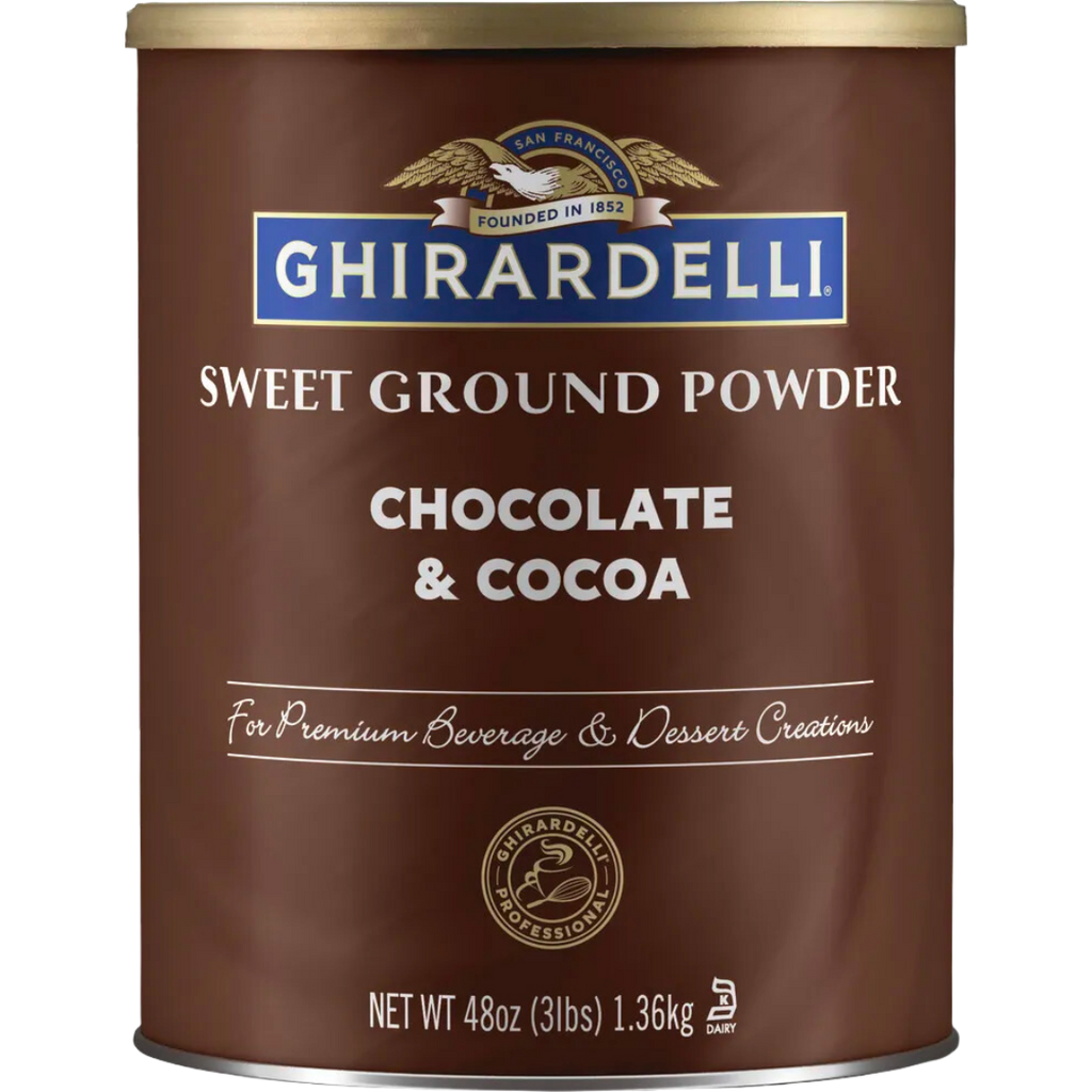 Ghirardelli Sweet Ground Powder Chocolate & Cocoa (1.36kg tub