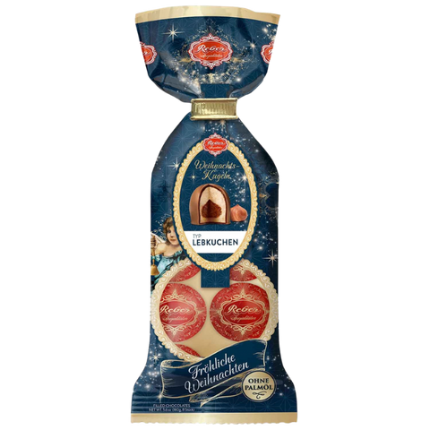 Reber | Gingerbread Milk & Dark Chocolate Marzipan | 160g Bag