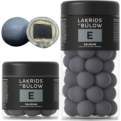 Lakrids By Bulow | Salmiak | White Chocolate Covered Liquorice