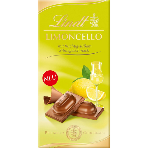 Lindt | Limoncello Milk Chocolate | 100g Bar | BB End Oct 25