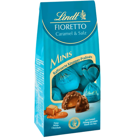 Lindt Fioretto | Salted Caramel Milk Chocolate | 115g Bag