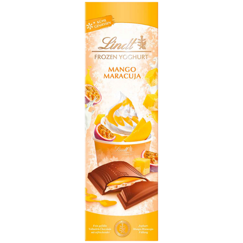 Lindt Yoghurt | Mango & Passion Fruit Milk Chocolate Bar | 100g