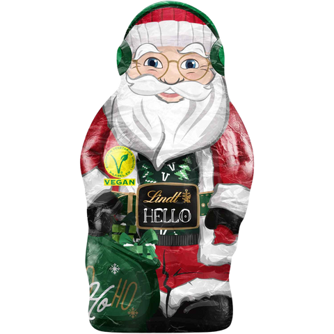 Lindt Hello Vegan Milk Chocolate Christmas Santa | 80g