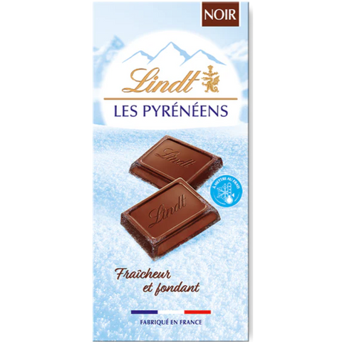 Lindt Les Pyreneens | Dark Chocolate | 150g Bar | BB End July 25