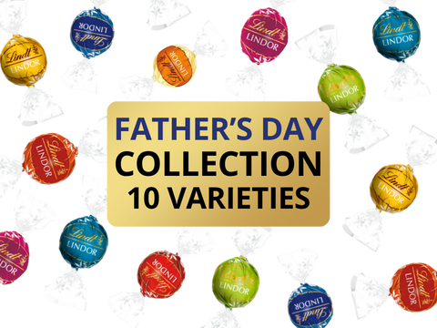 Lindt Lindor | Fathers Day Chocolate Collection | 10 varieties