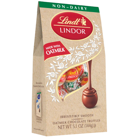 Lindt Lindor Non Dairy Vegan Milk Chocolate | 144g Bag
