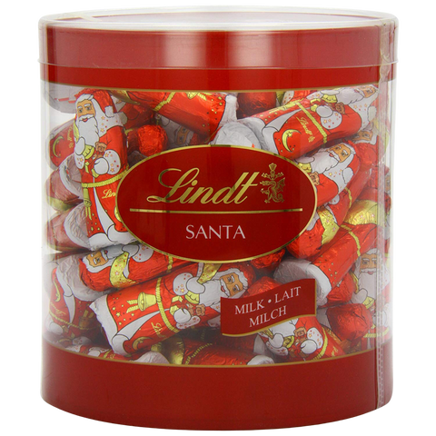 Lindt Mini Milk Chocolate Christmas Santas | 67 pieces