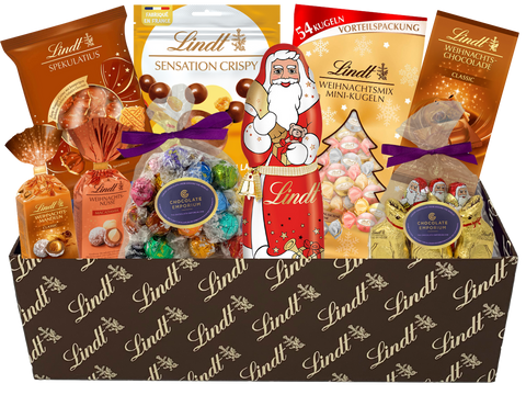 Lindt CHRISTMAS Chocolate Hamper Gift Box