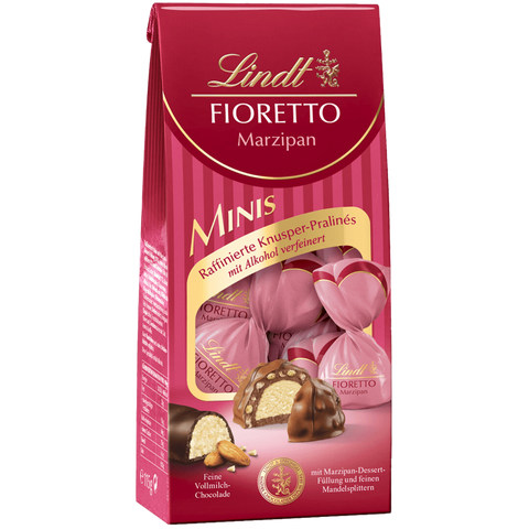 Marzipan Milk Chocolate Lindt Fioretto | 115g Bag