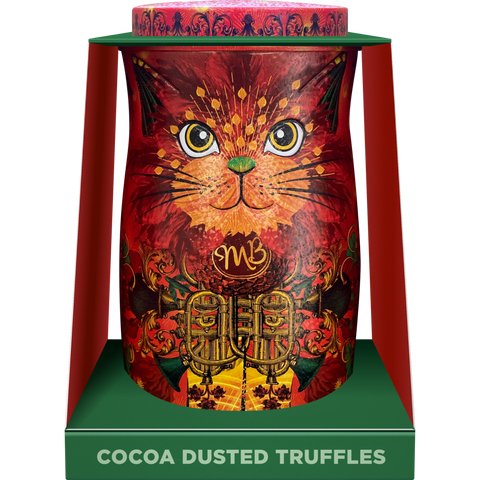 Monty Bojangles | Fire Dancer Orange Cat Tin | 135g | BB End Mar 26