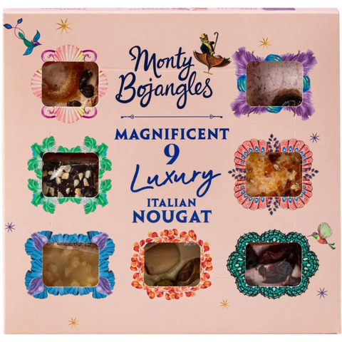 Monty Bojangles Luxury Italian Nougat (9 pieces | 9 varieties)