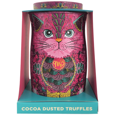 Monty Bojangles | Persian Pink Choccy Scoffy Cat Tin | 135g | BB End Jan 26