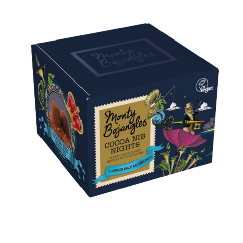 Monty Bojangles | Vegan Cocoa Nib Nights Truffles | 100g | BB End Mar 26
