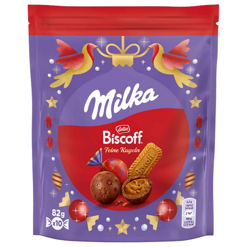 Milka | Biscoff Milk Chocolate Balls | 82g