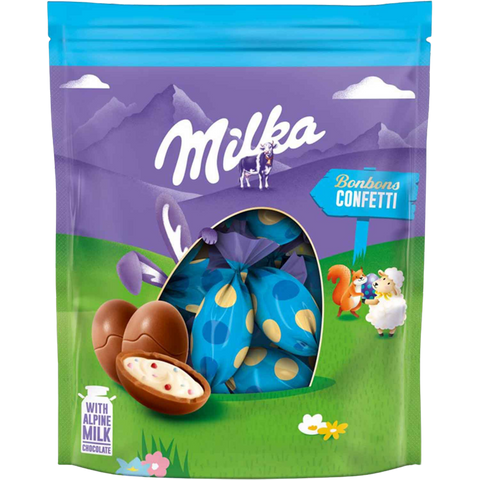 Milka | Confetti Milk Chocolate Easter Eggs | 86g